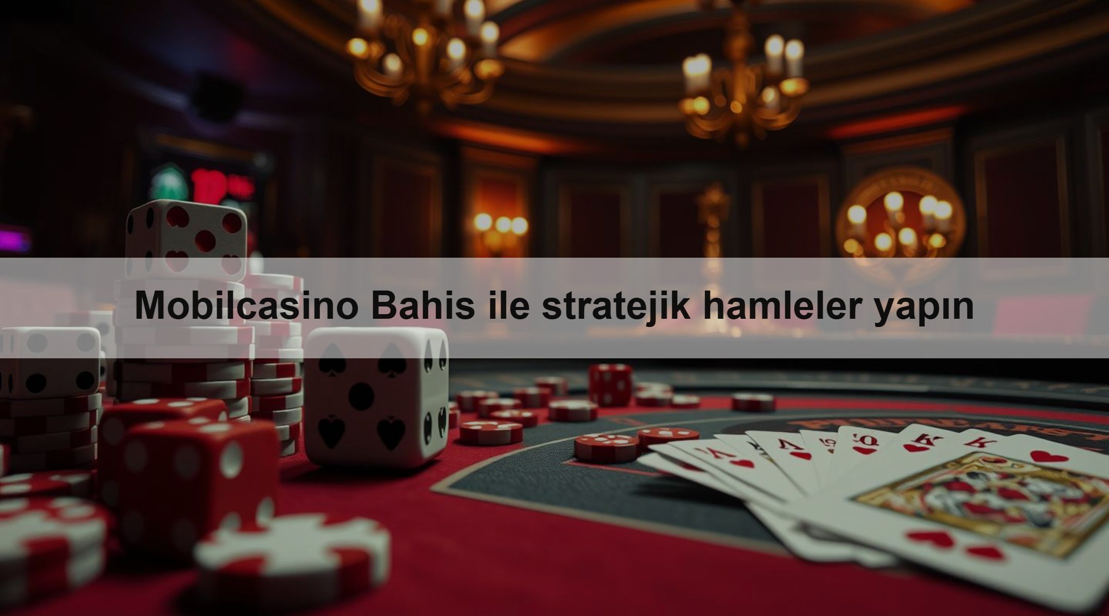 Mobilcasino Bahis ile stratejik hamleler yapın