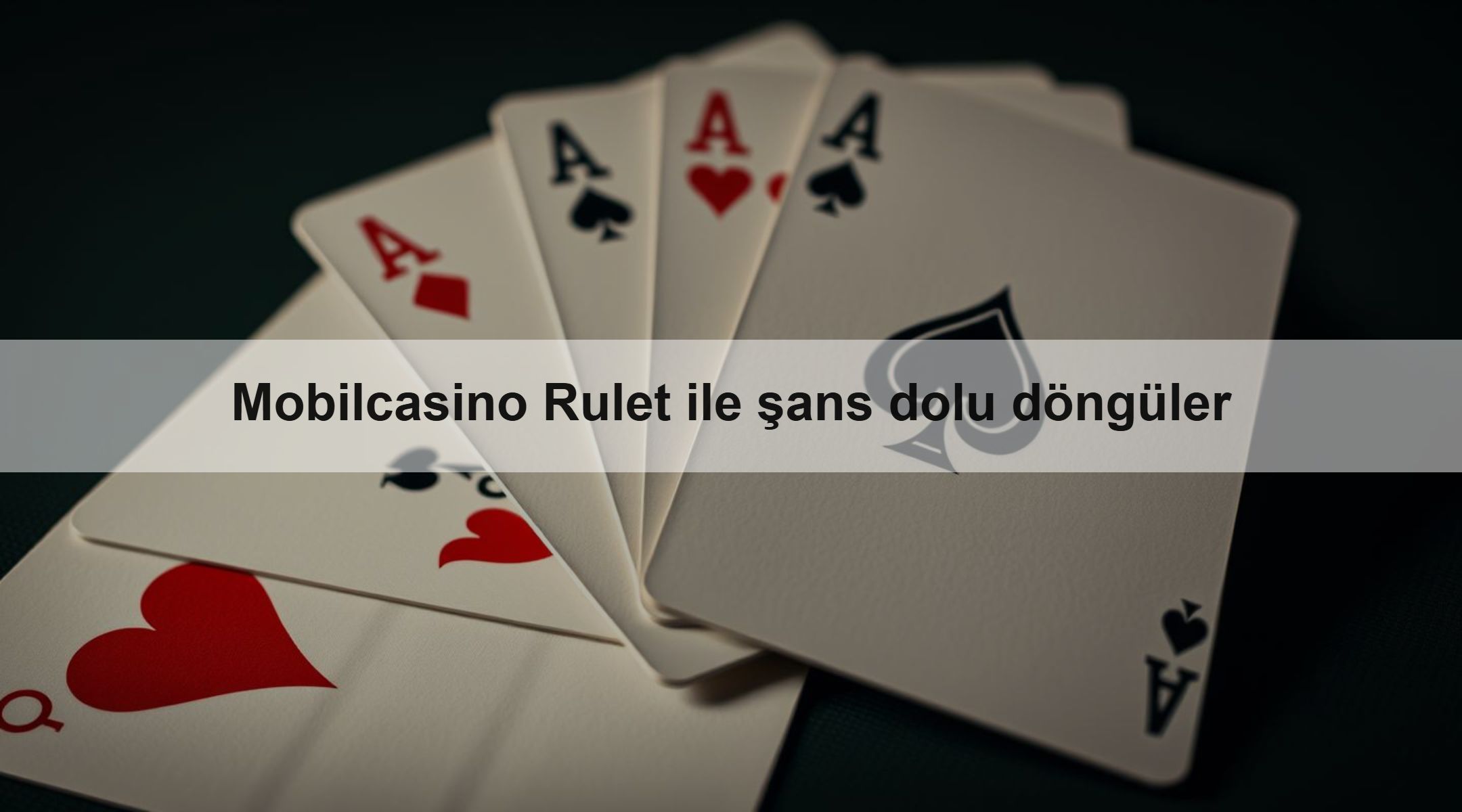 Mobilcasino Rulet ile şans dolu döngüler